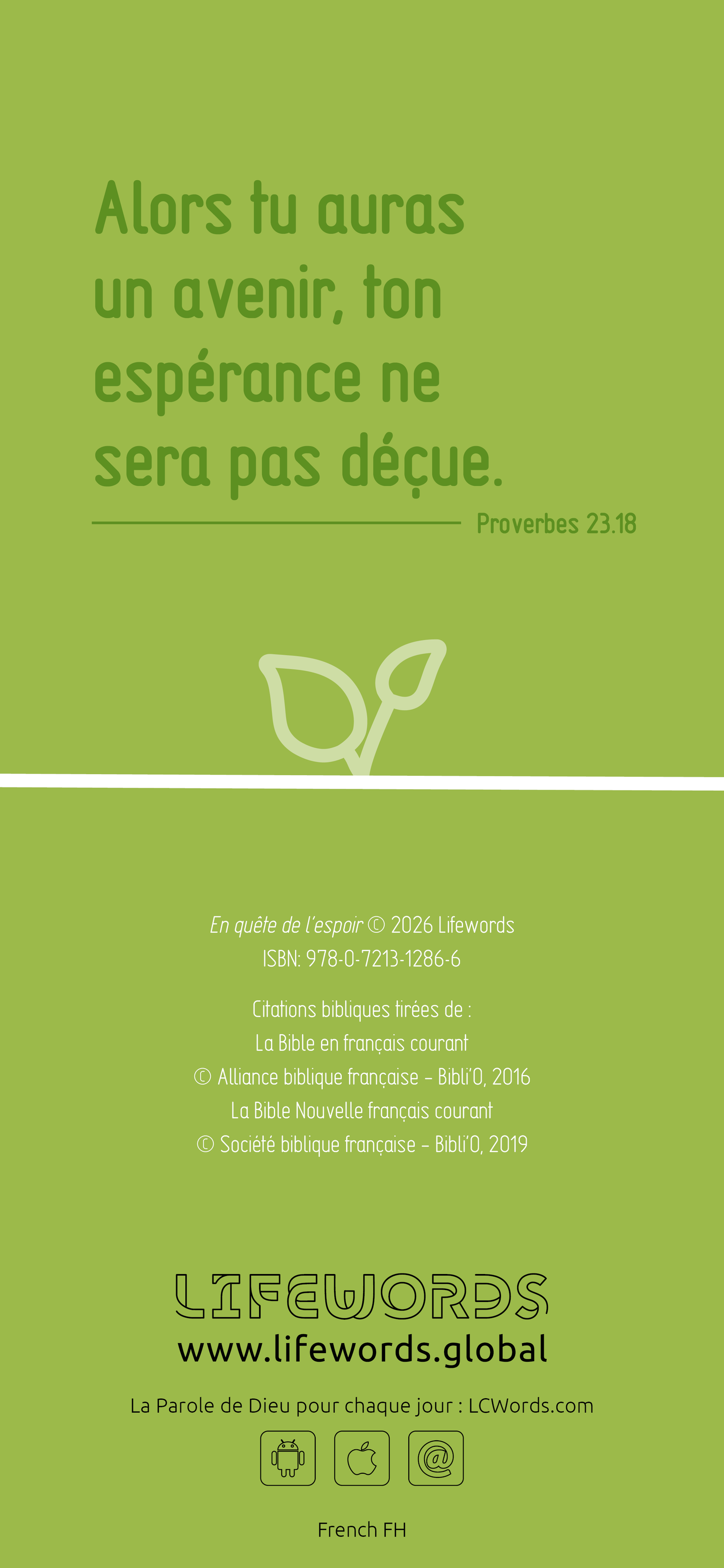 French: Finding Hope (smartphone)