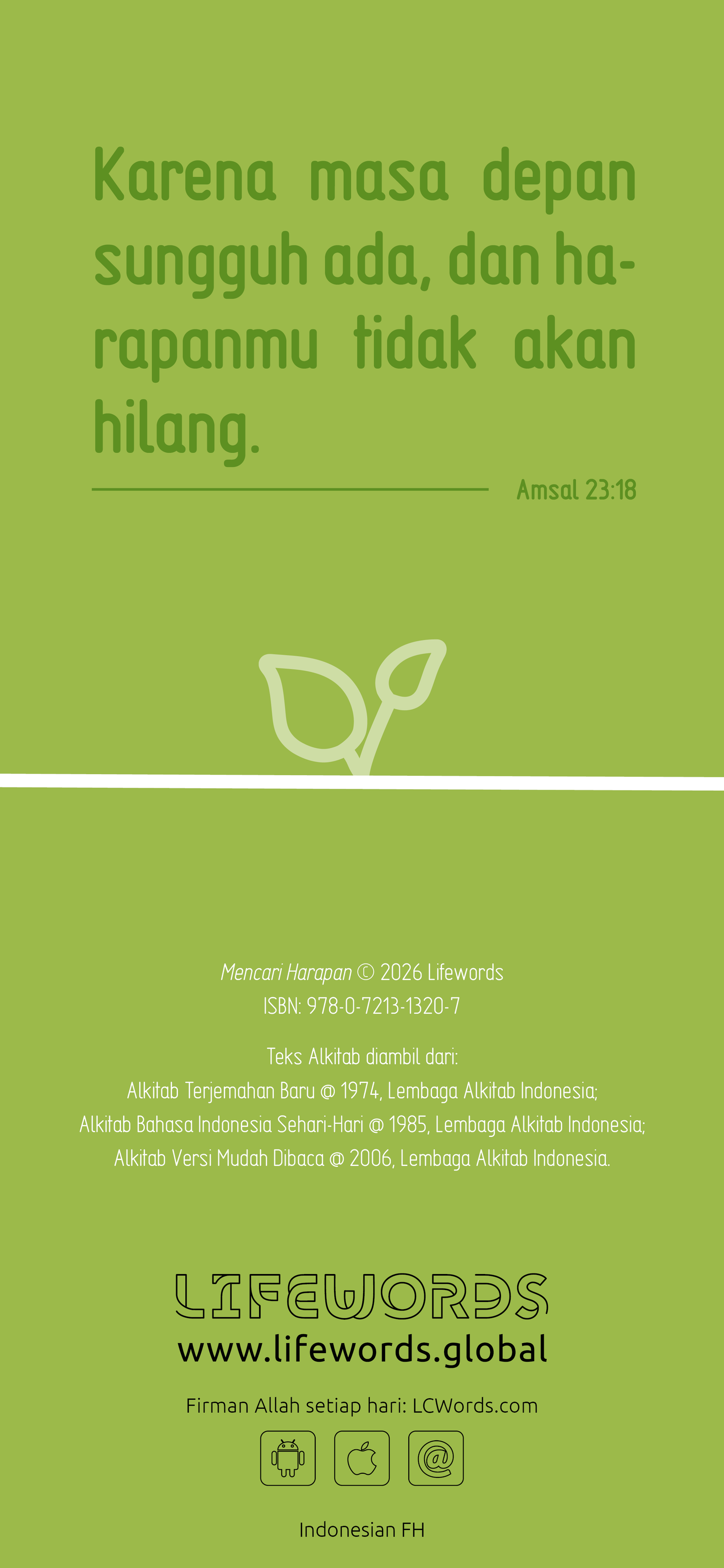 Indonesian: Finding Hope (smartphone)