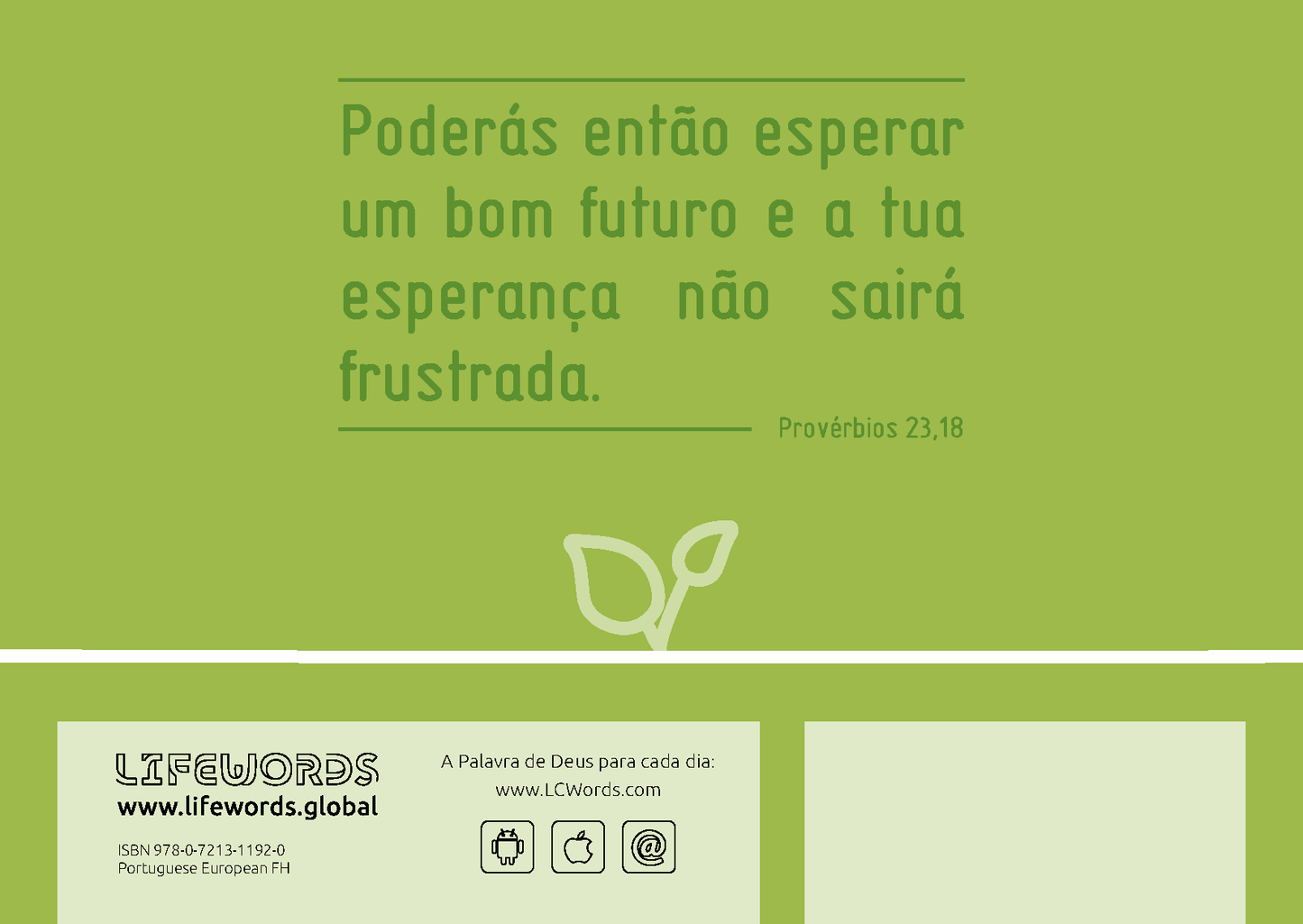 Portugais européen : Finding Hope