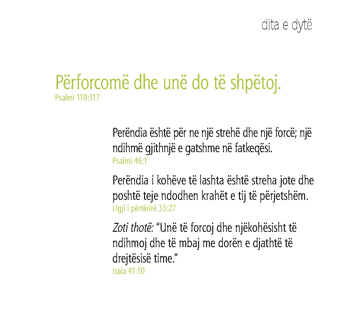 Albanian: Daily Strength