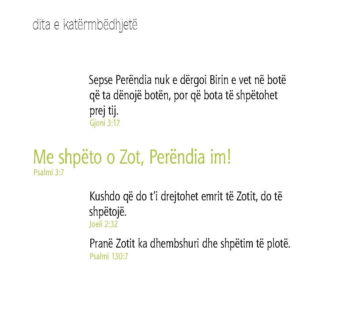 Albanian: Daily Strength