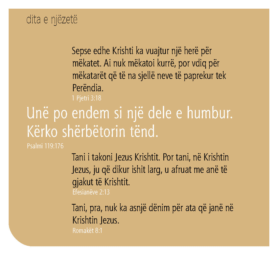 Albanian: Daily Strength