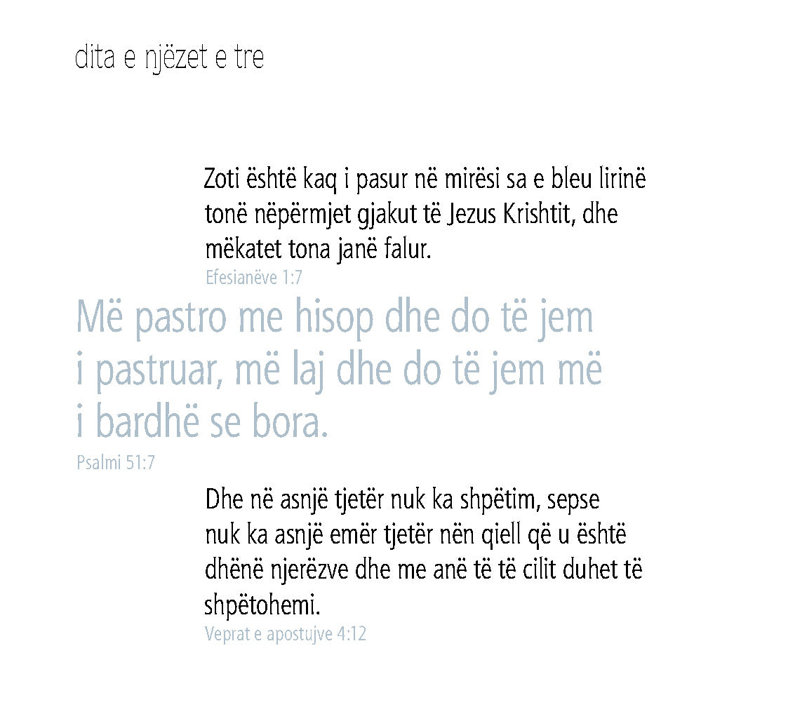 Albanian: Daily Strength