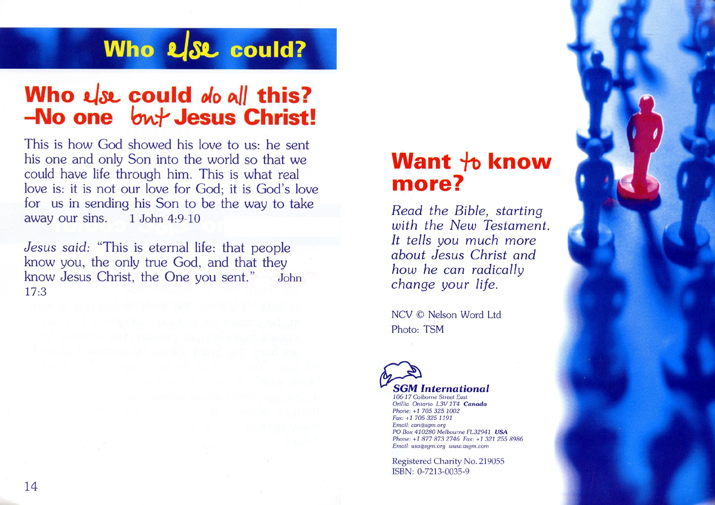 English: Who Else Could?