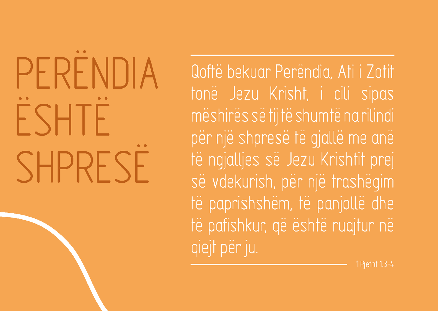 Albanian: Finding Hope