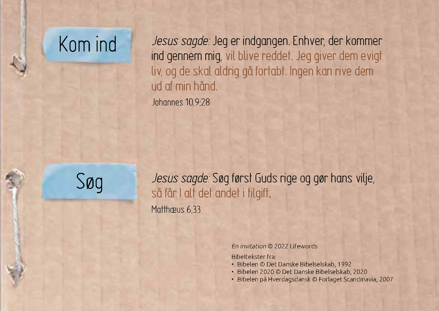 Danish: An Invitation