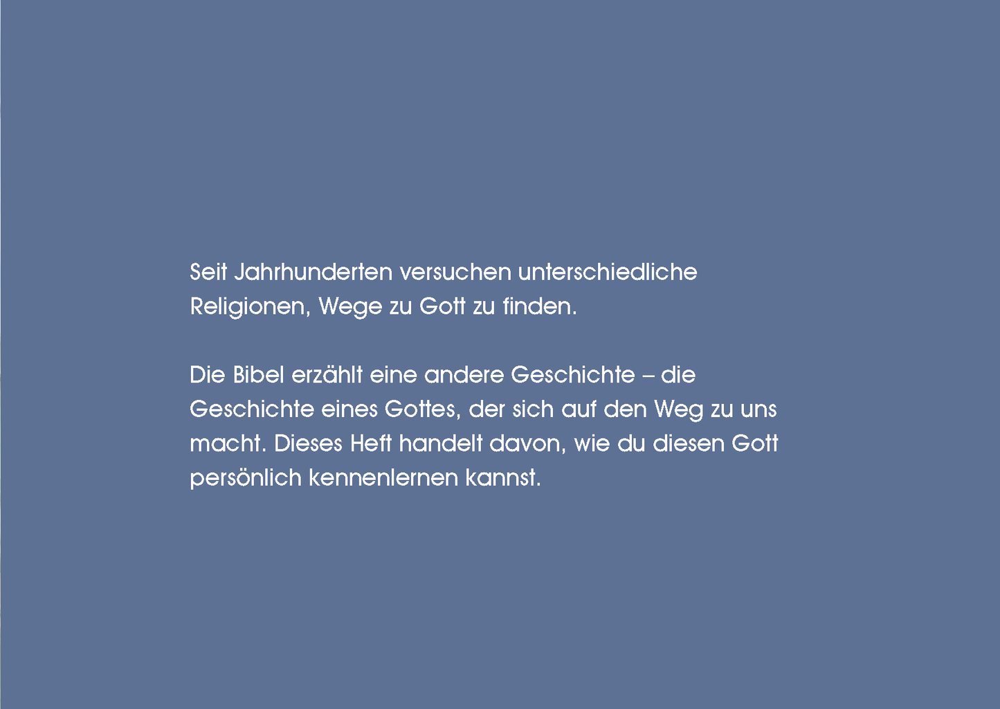 German: The Way to Life