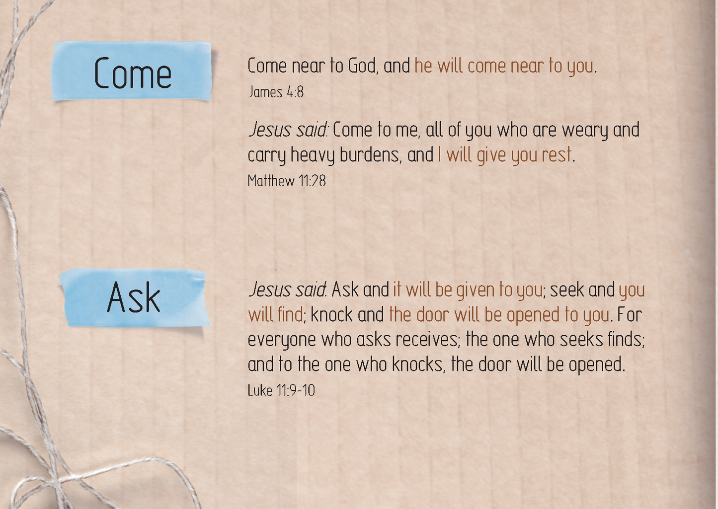 English: An Invitation