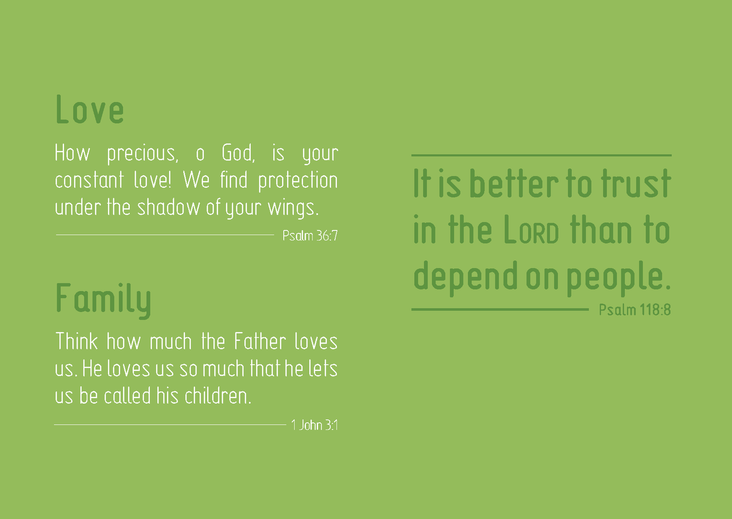 English: Finding Hope