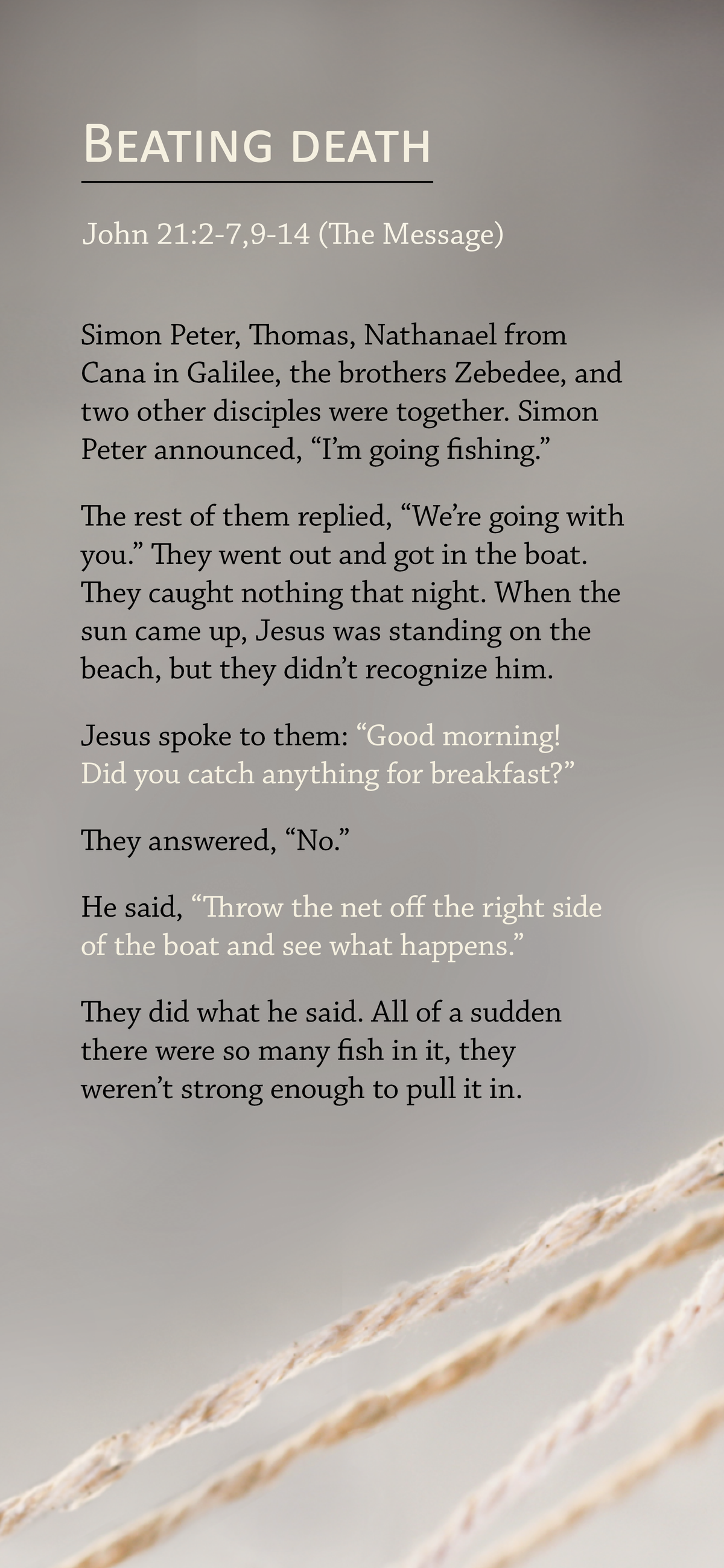 Inglés: Encounters with Jesus (móvil)