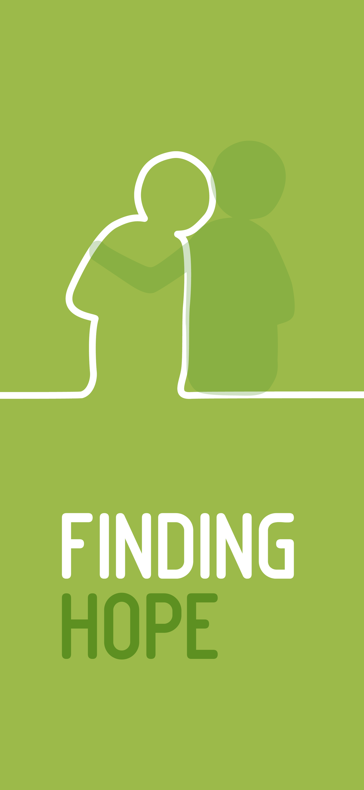 English: Finding Hope (smartphone)