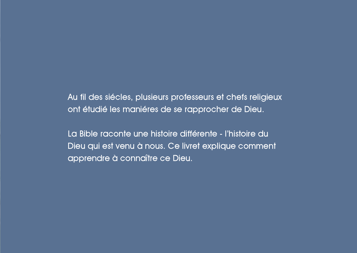 French: The Way to Life