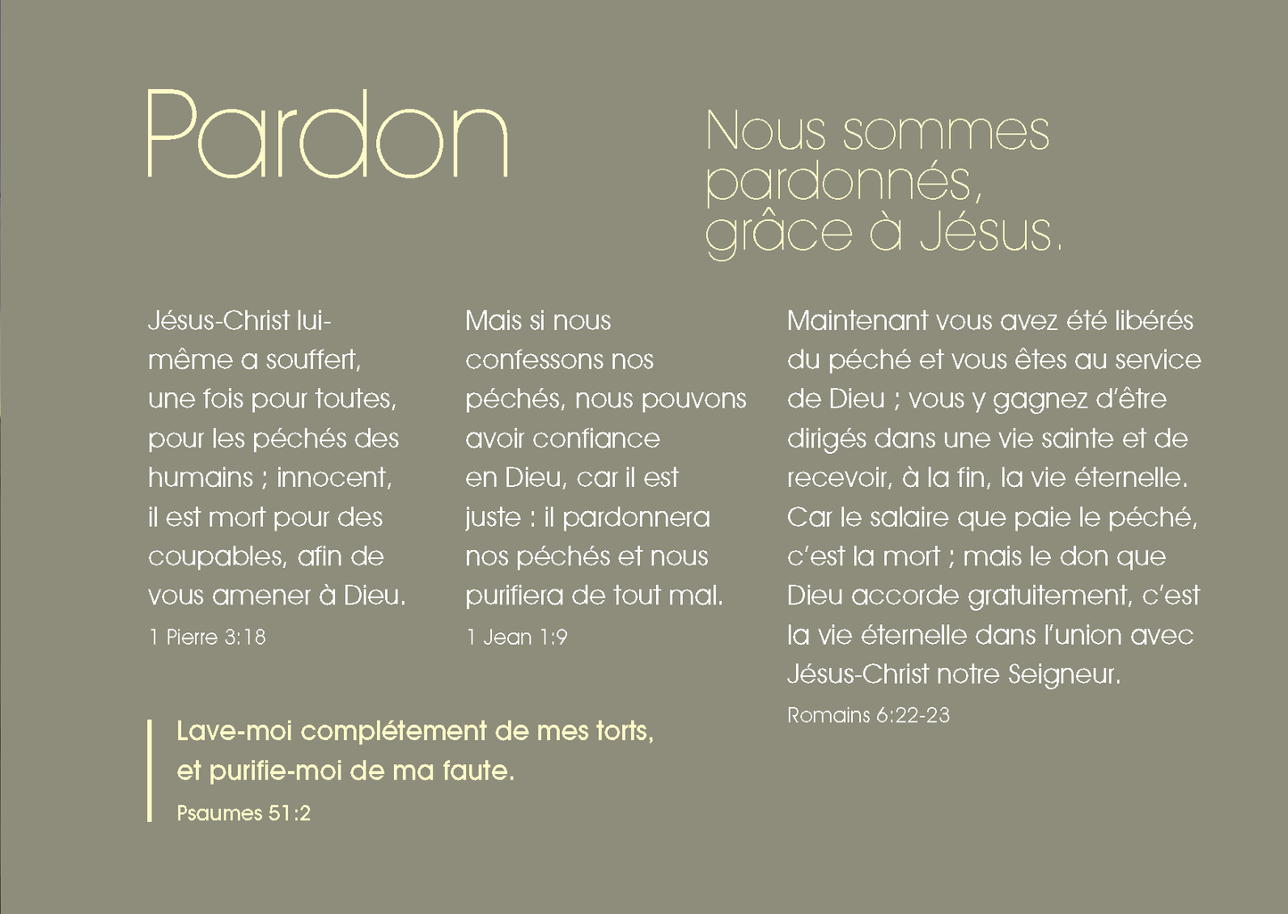 French: The Way to Life