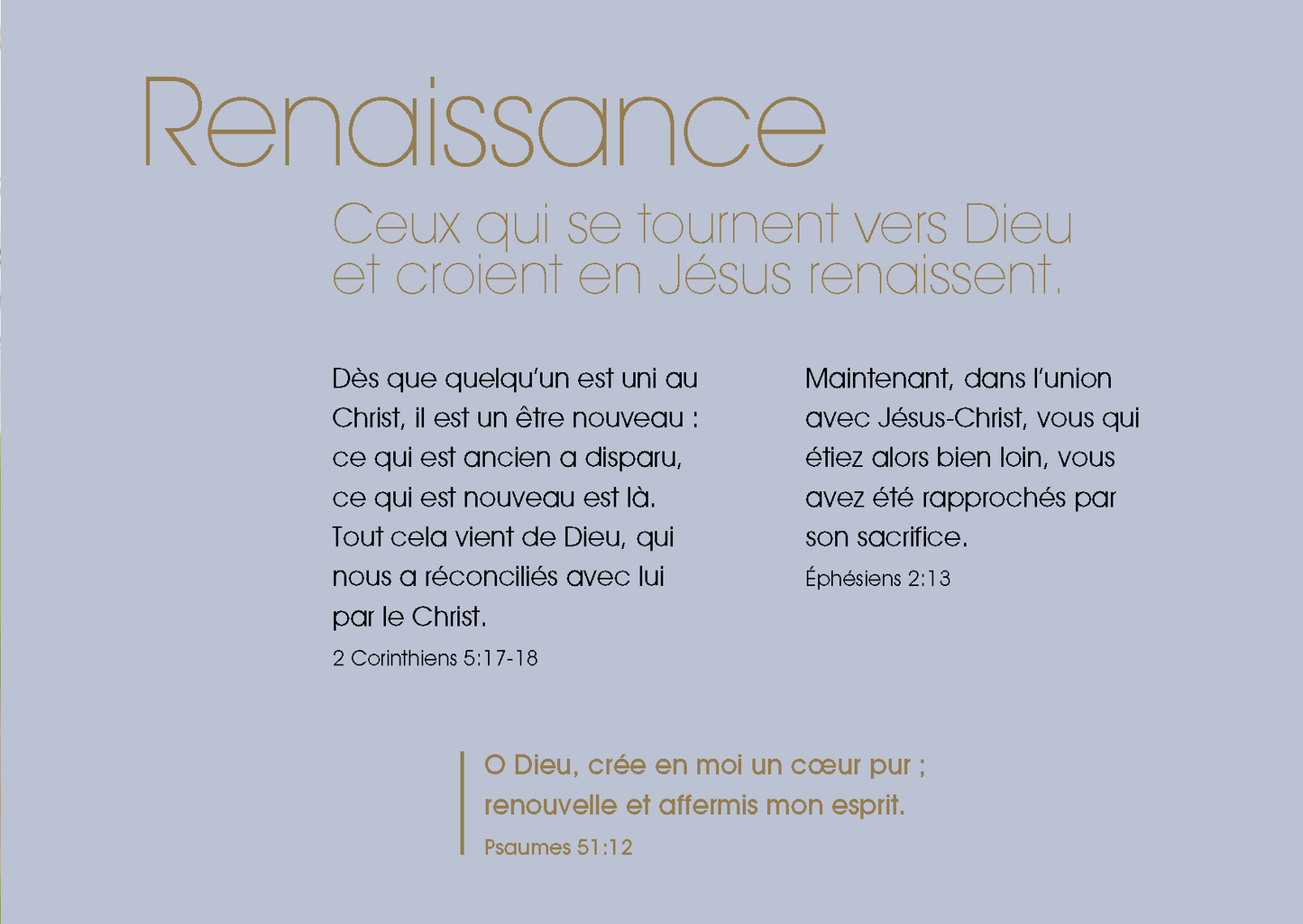 French: The Way to Life