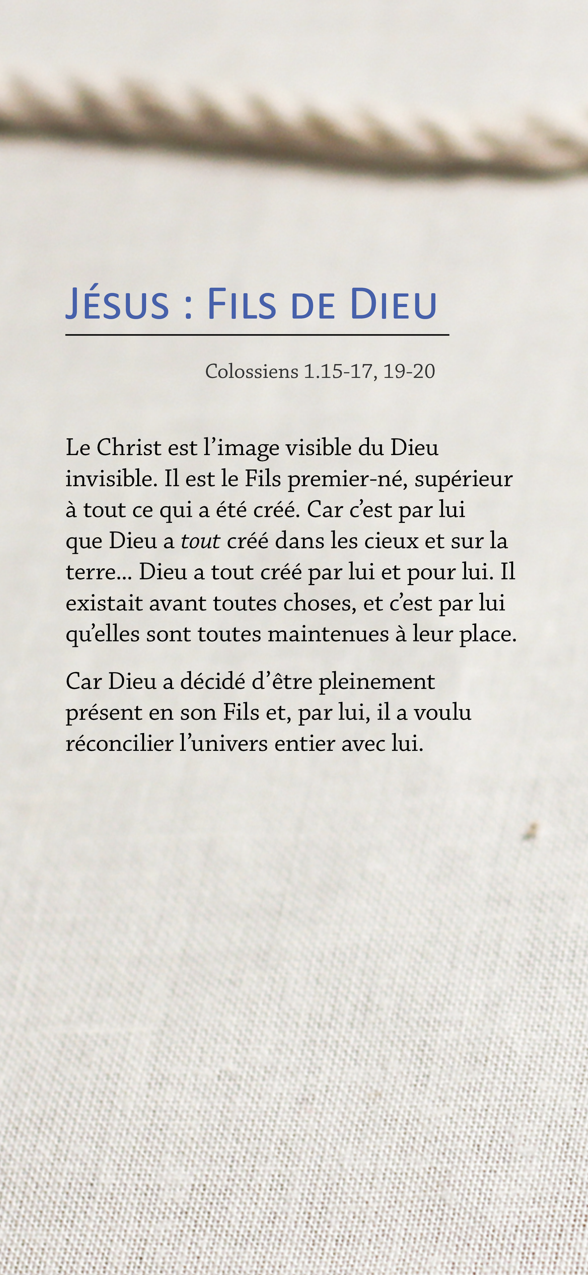 French: Encounters with Jesus (mobile)