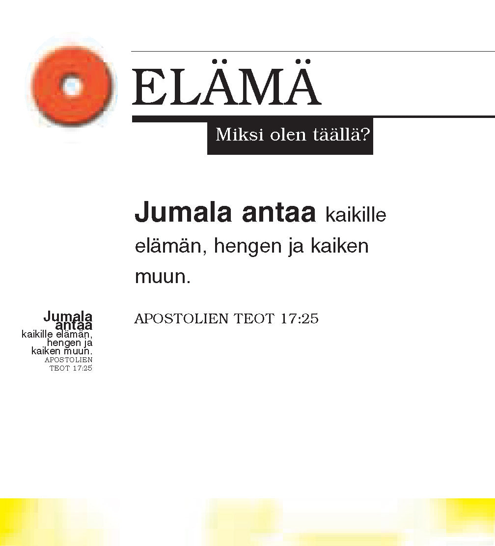 Fiński: The Little Book of Life