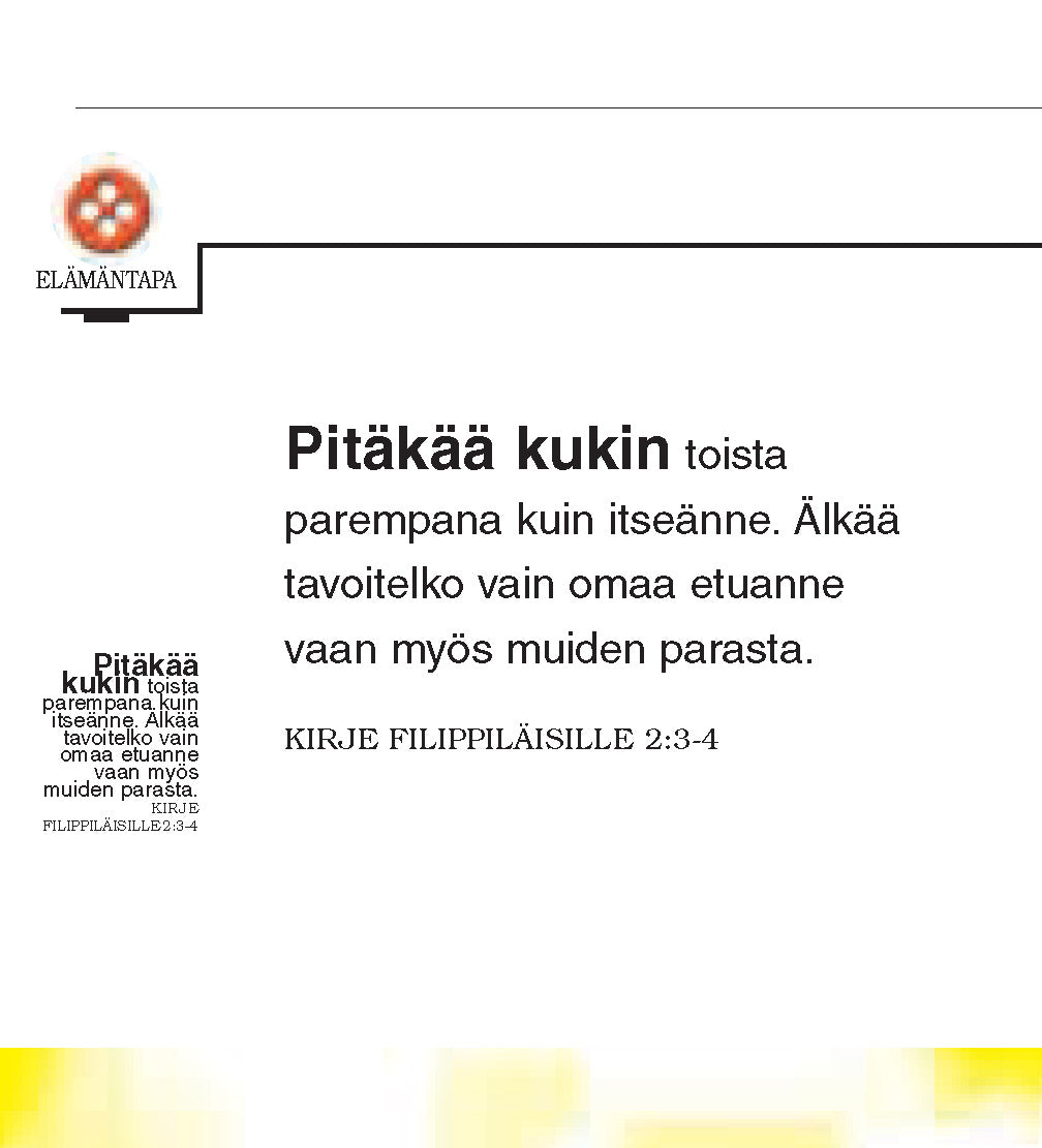 Fiński: The Little Book of Life