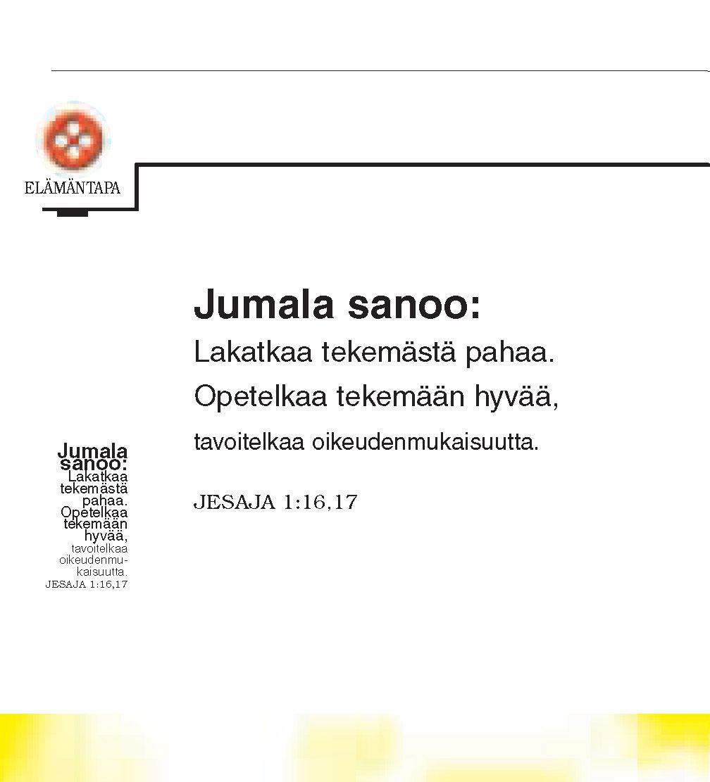 Fiński: The Little Book of Life