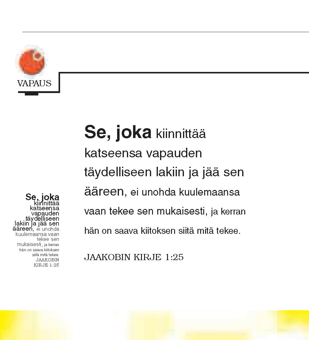 Fiński: The Little Book of Life