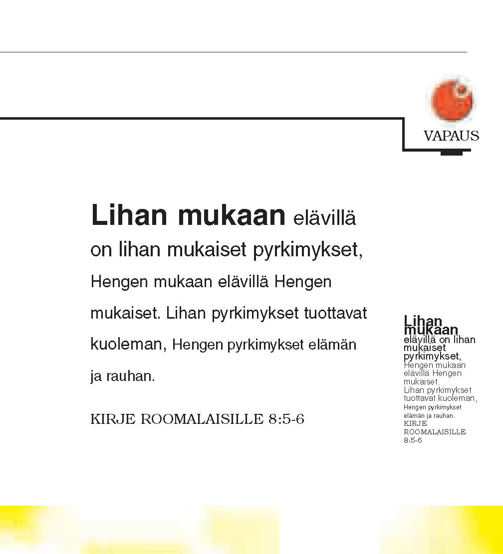 Fiński: The Little Book of Life