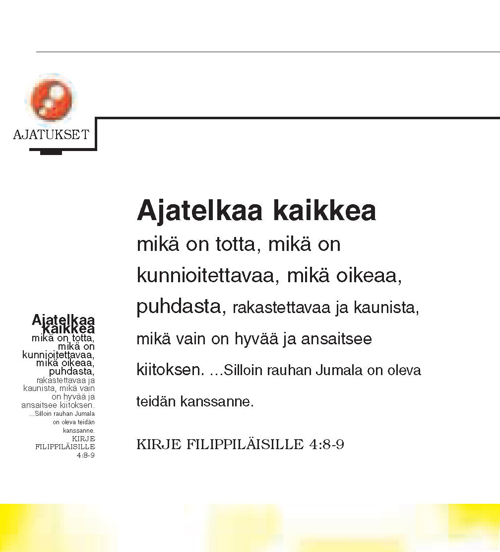 Fiński: The Little Book of Life