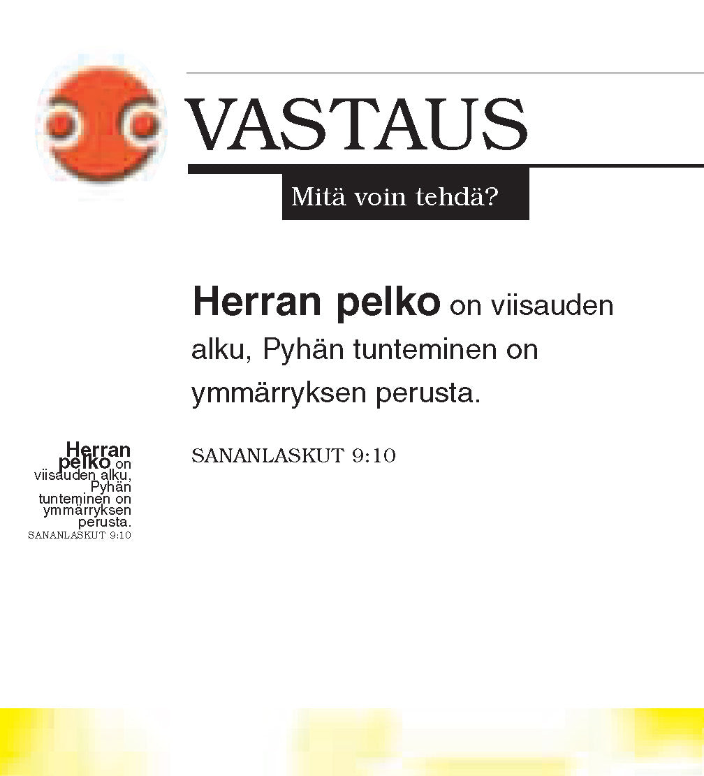 Fiński: The Little Book of Life