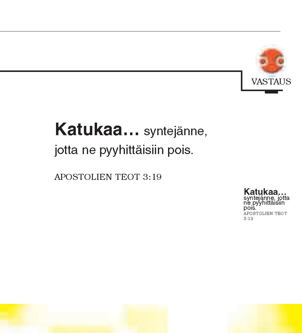 Fiński: The Little Book of Life