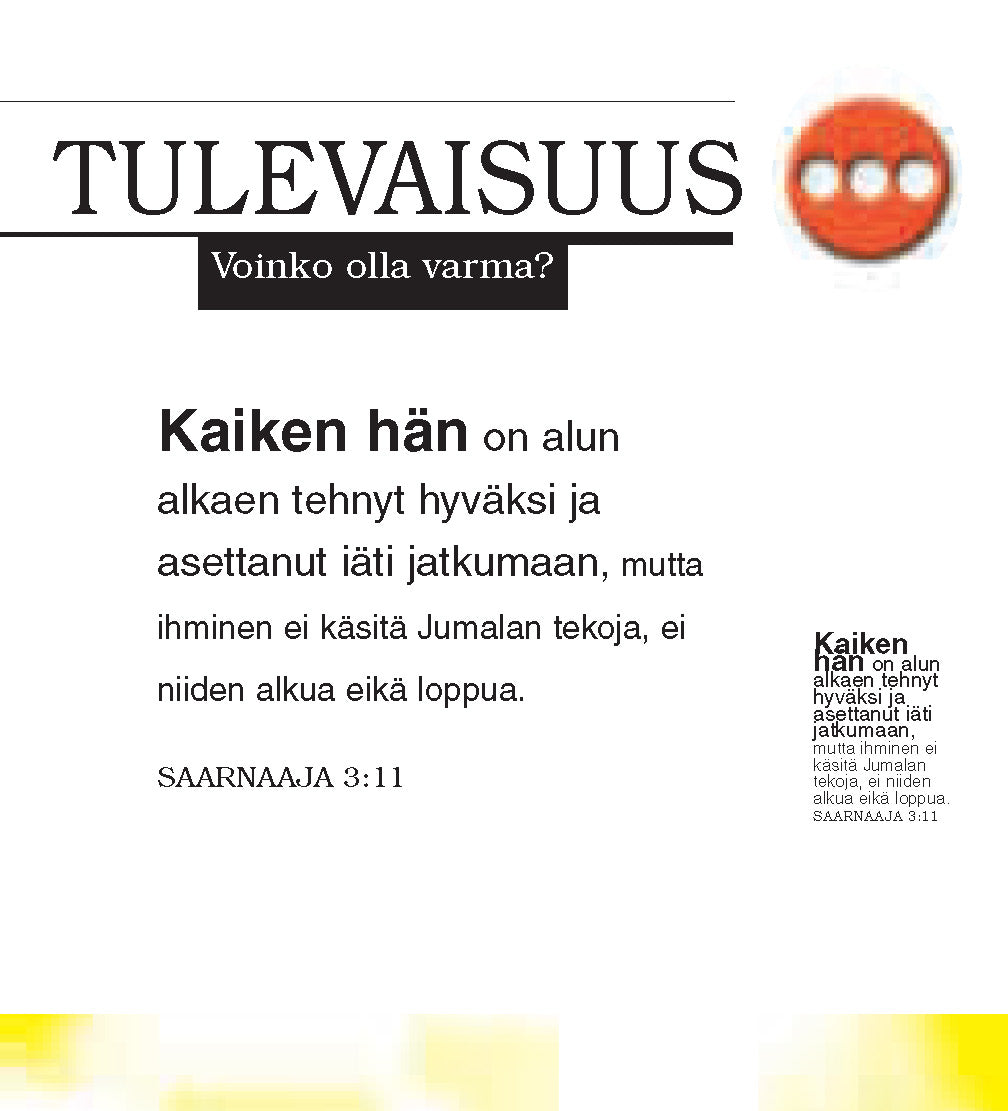 Fiński: The Little Book of Life