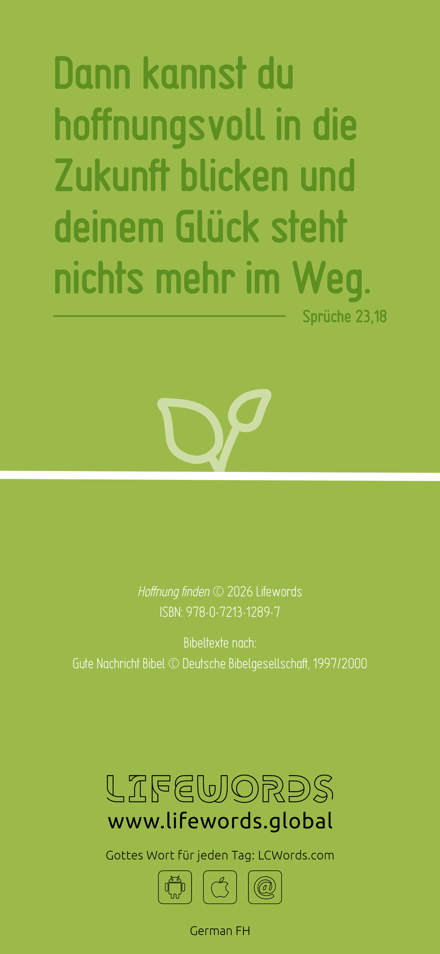 German: Finding Hope (smartphone)