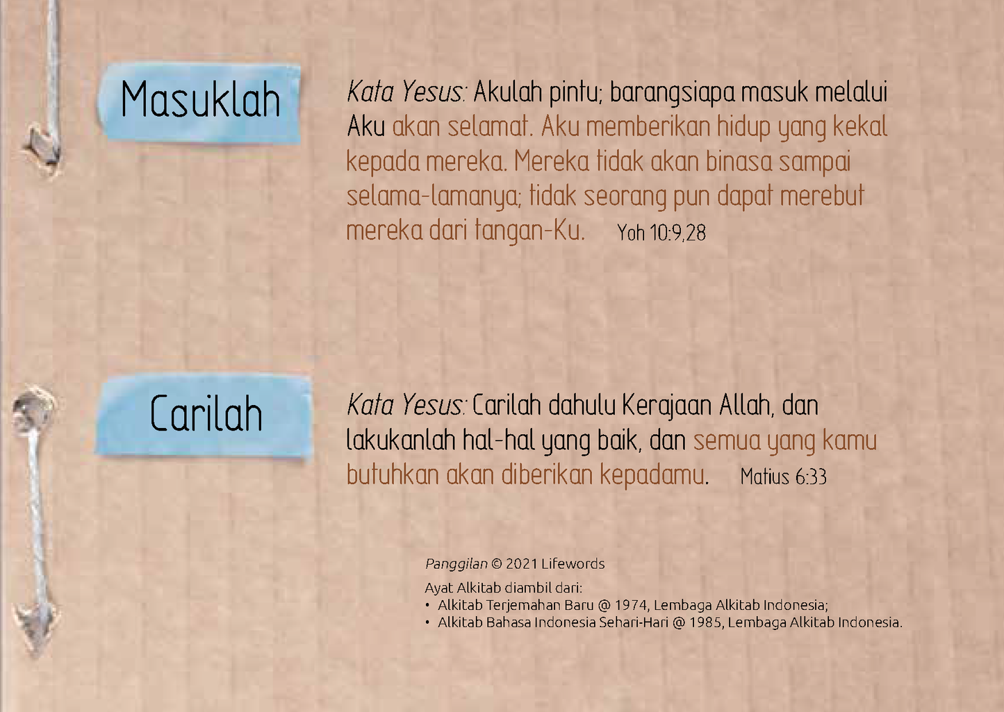 Indonesian: An Invitation