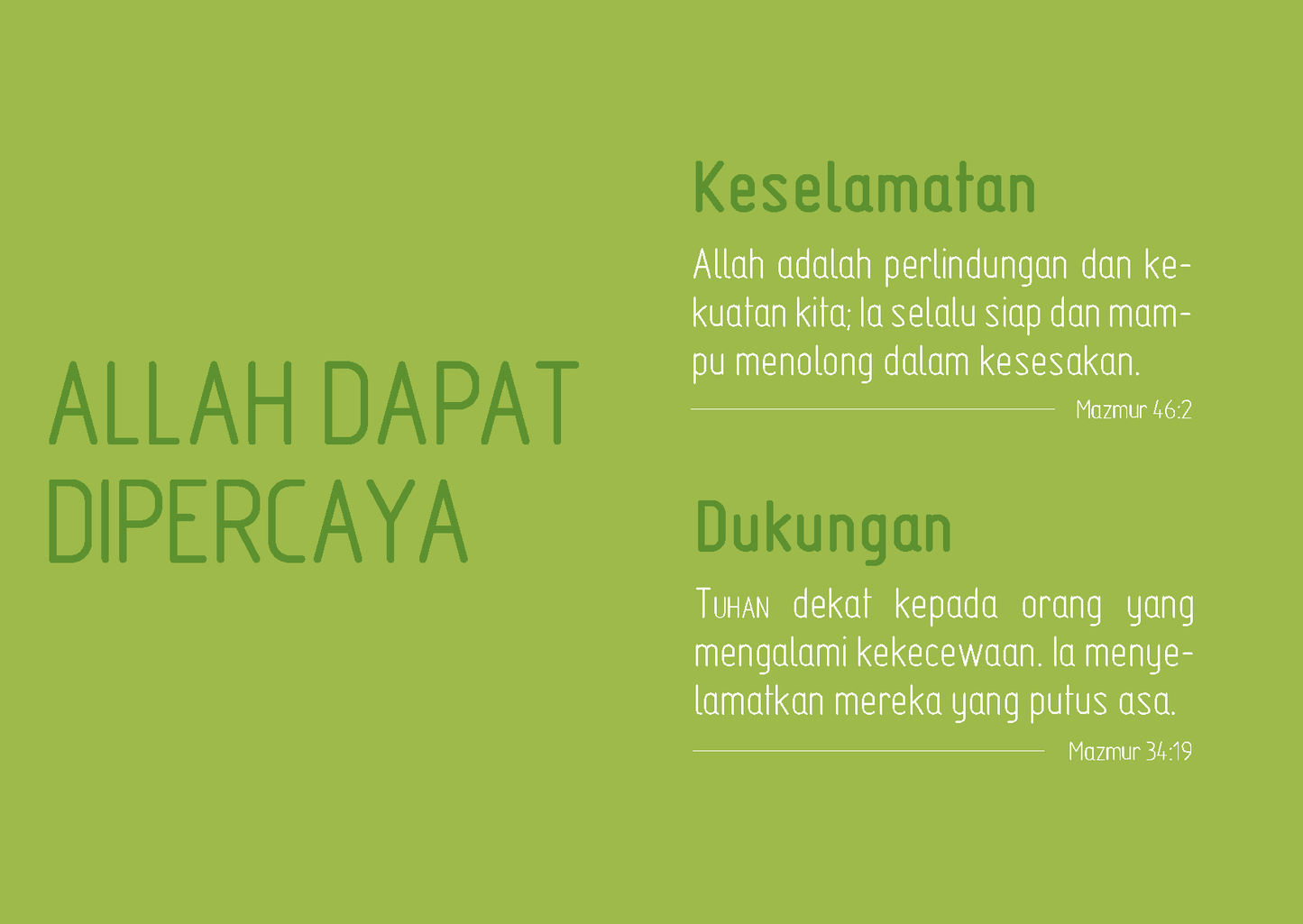 Indonesian: Finding Hope