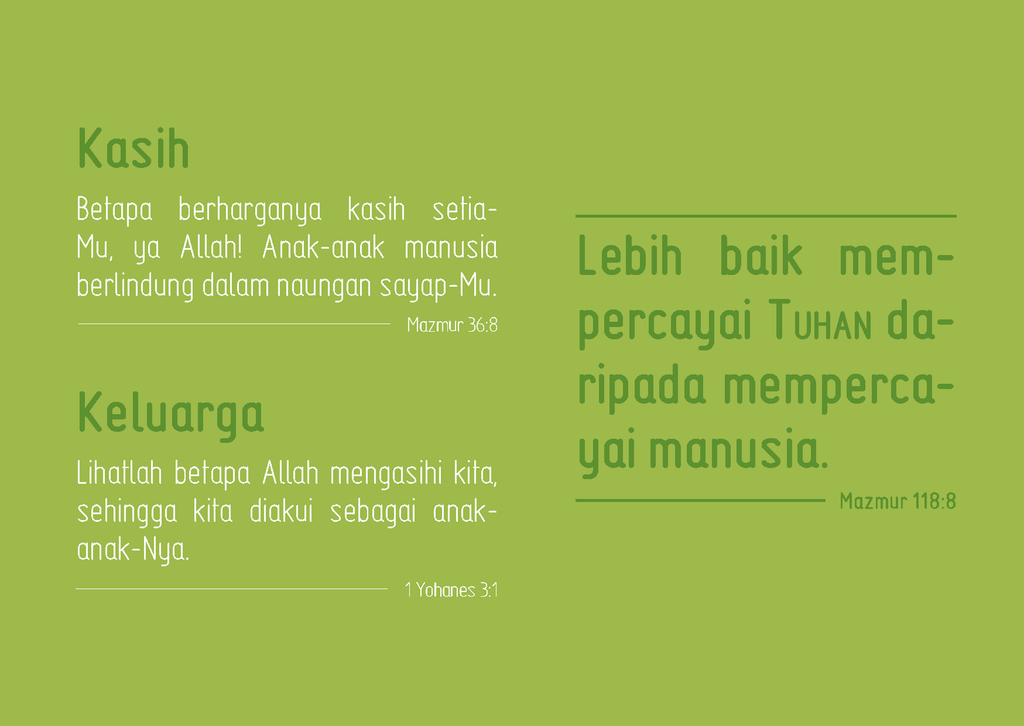 Indonesian: Finding Hope