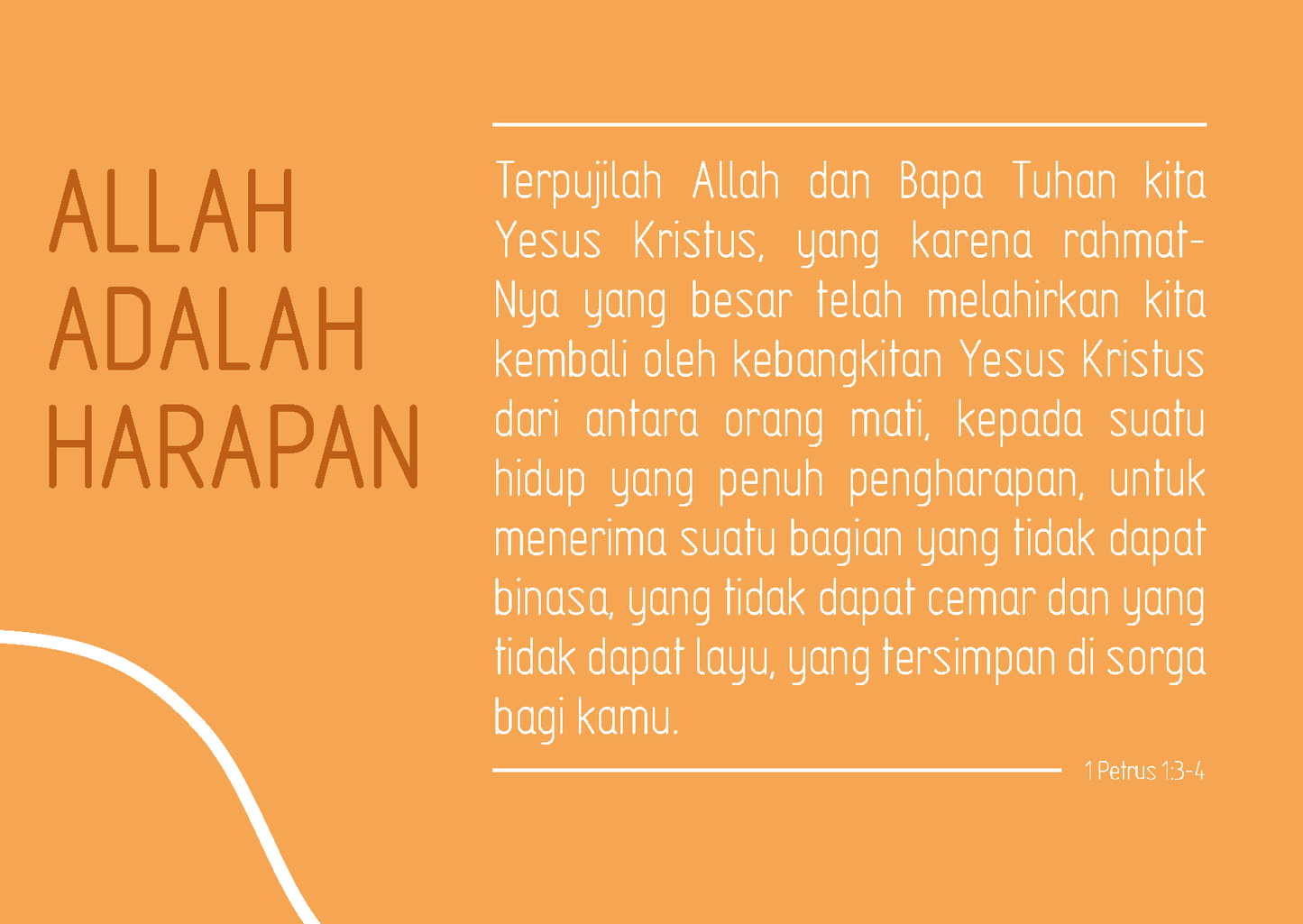 Indonesian: Finding Hope