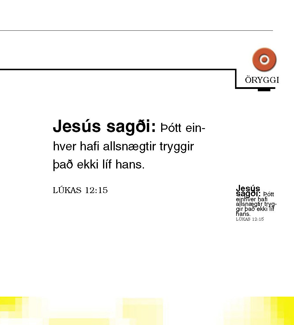 Islandzki: The Little Book of Life