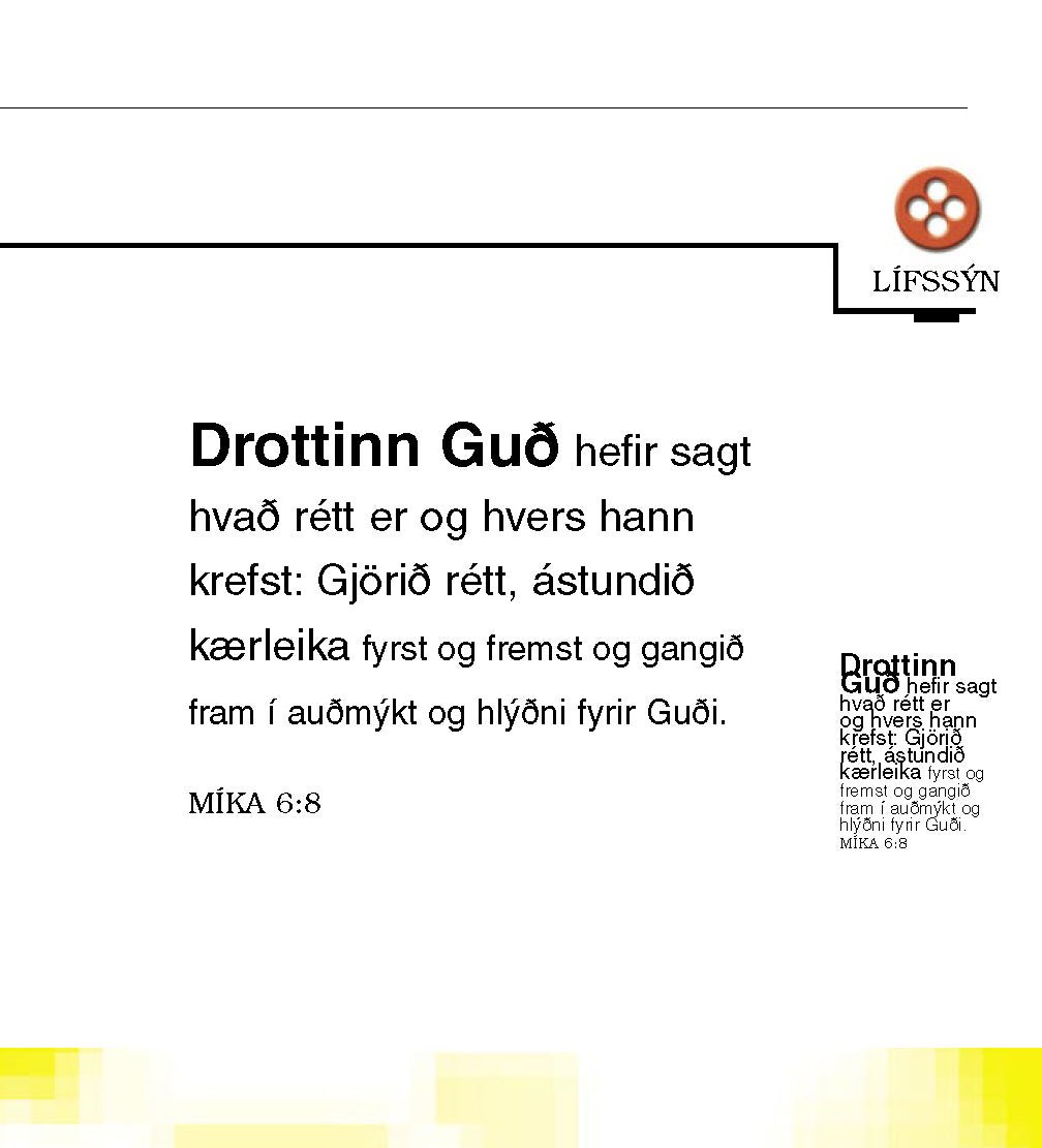 Islandzki: The Little Book of Life