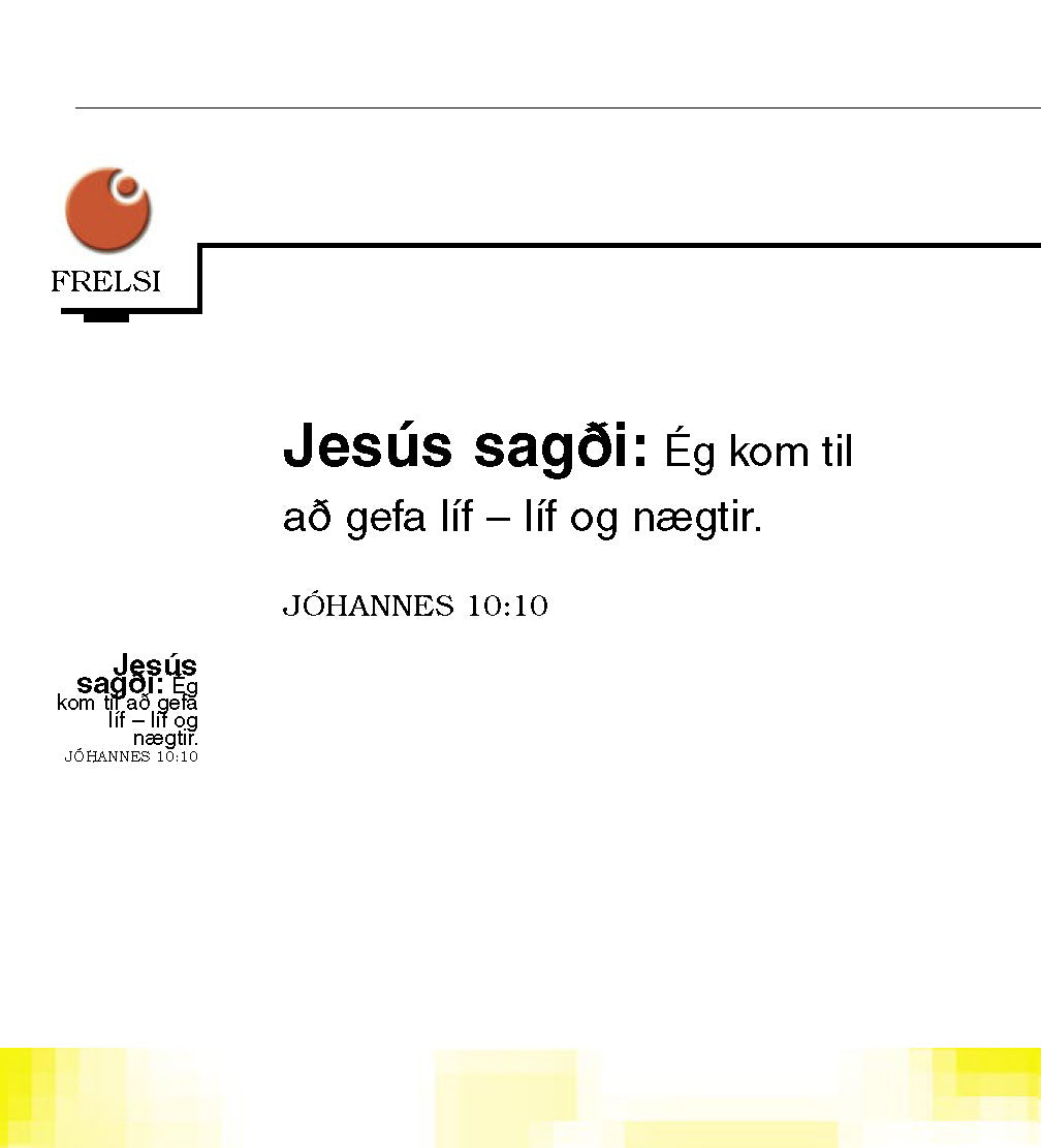 Islandzki: The Little Book of Life