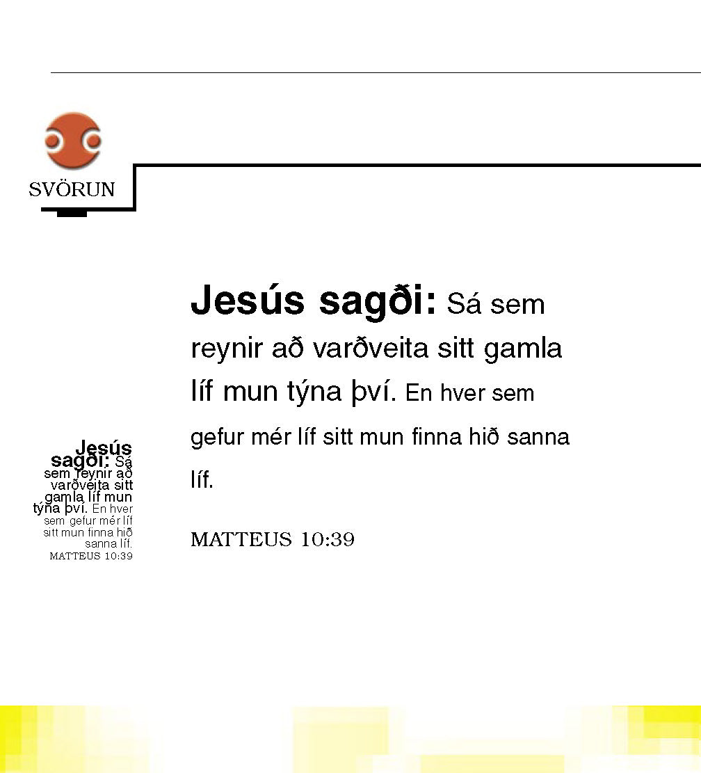 Islandzki: The Little Book of Life