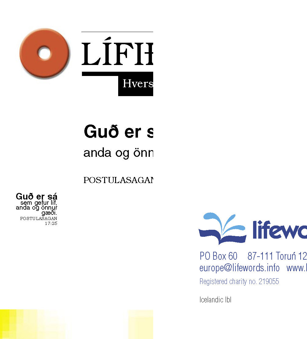 Islandzki: The Little Book of Life