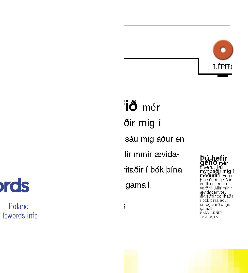 Islandzki: The Little Book of Life