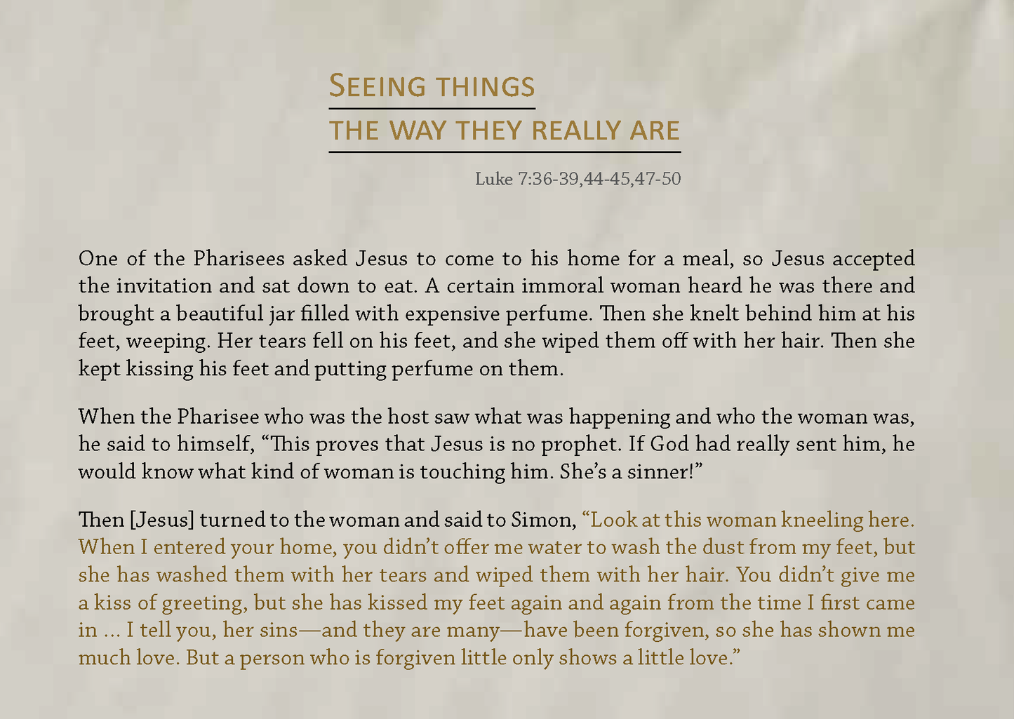 English: Encounters with Jesus