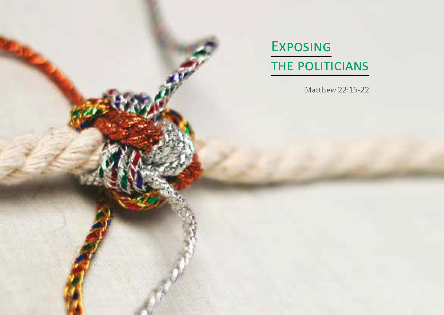 English: Encounters with Jesus