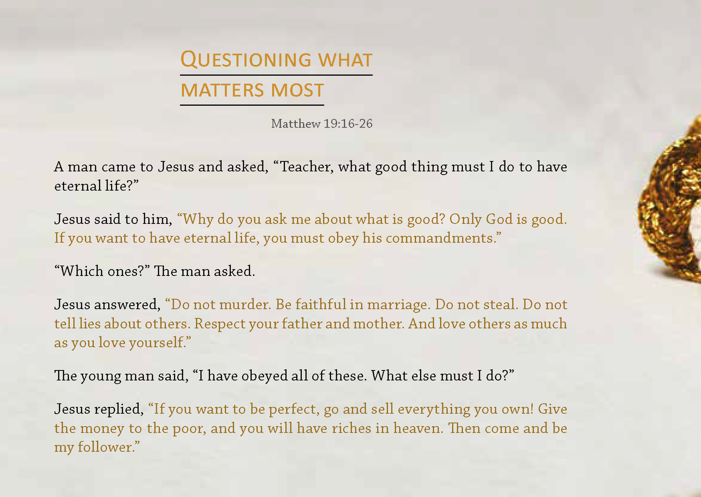 English: Encounters with Jesus