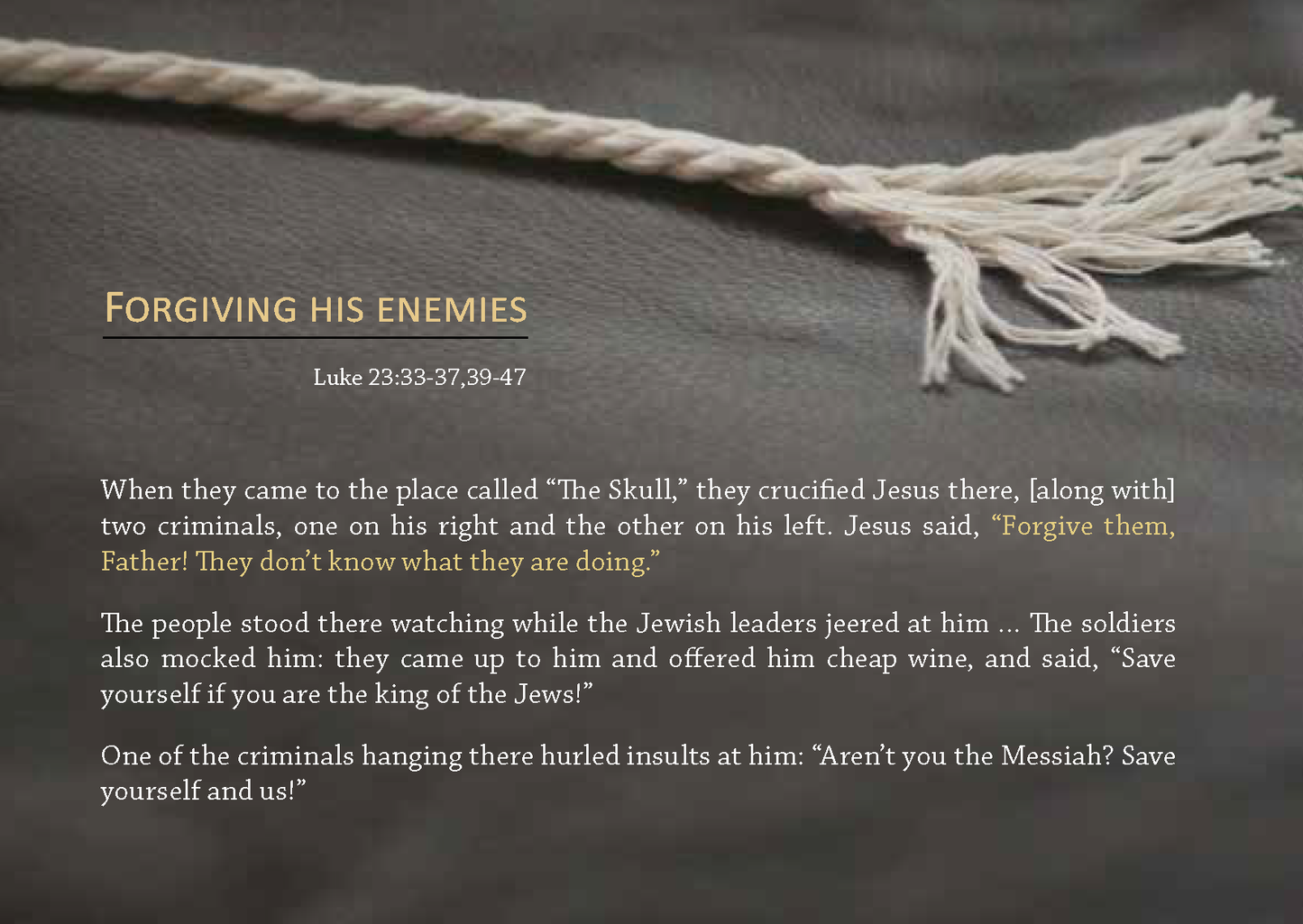 English: Encounters with Jesus