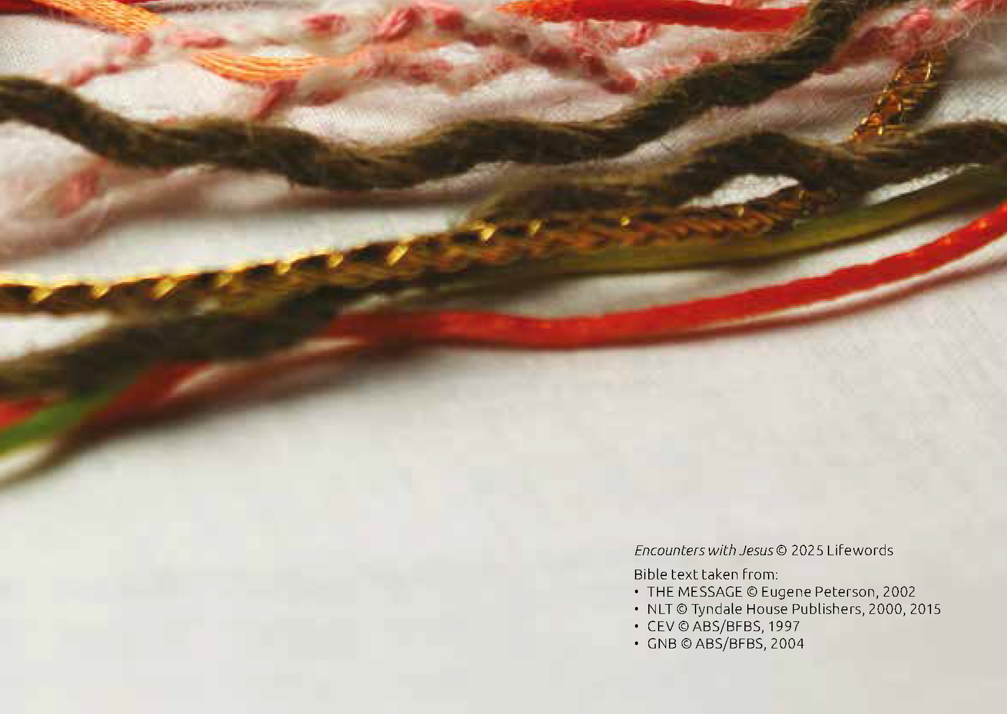 English: Encounters with Jesus