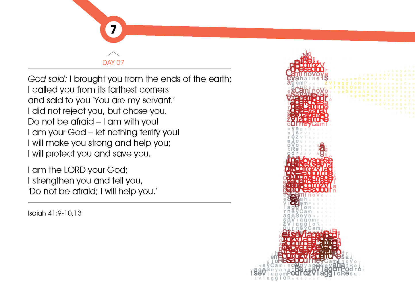 English: Words for the Journey