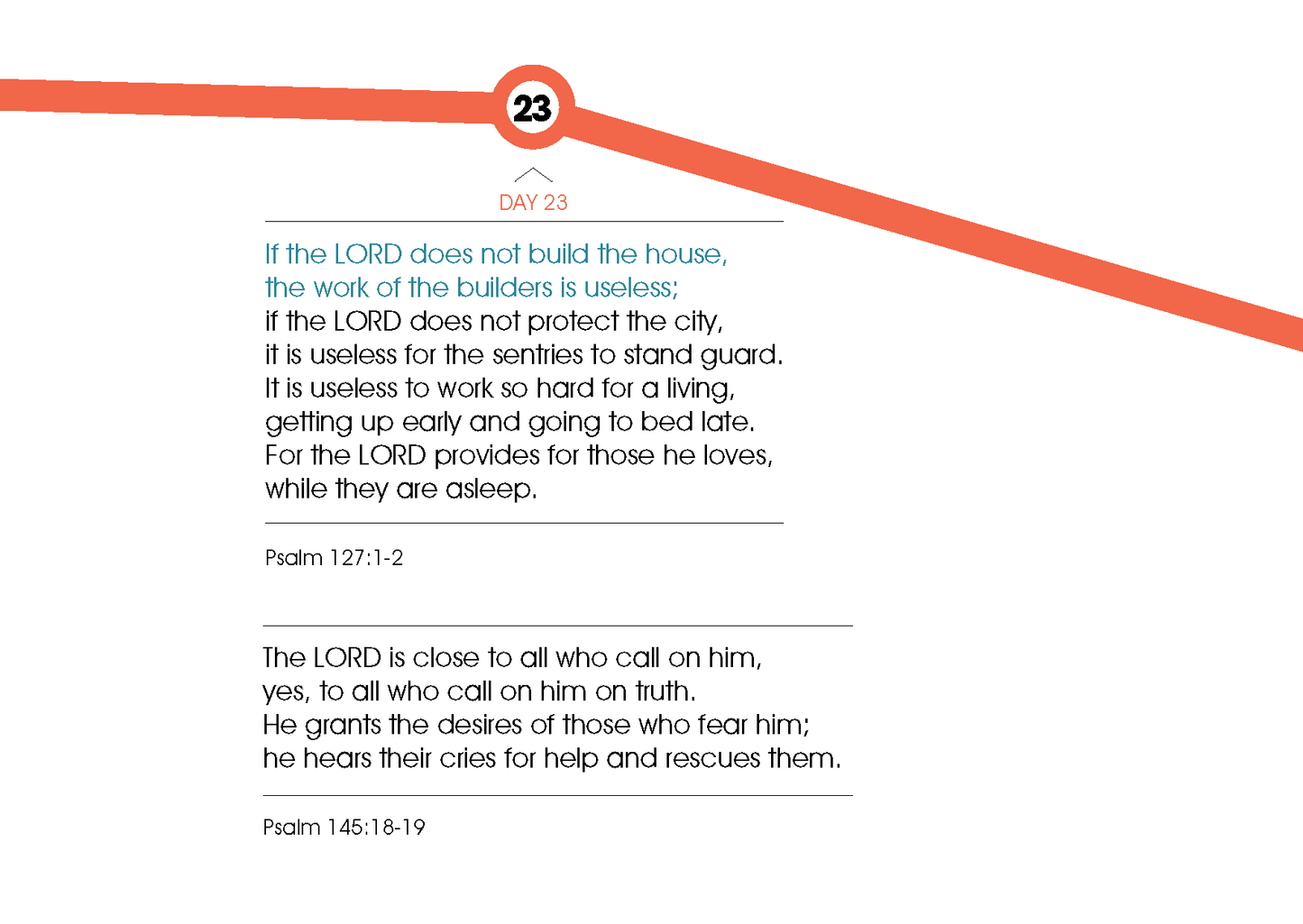 English: Words for the Journey