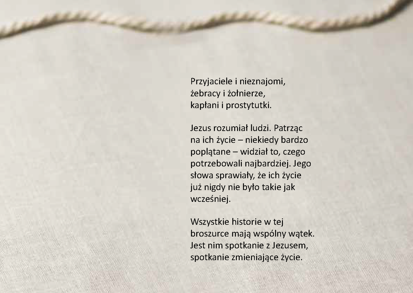 Polish: Encounters with Jesus