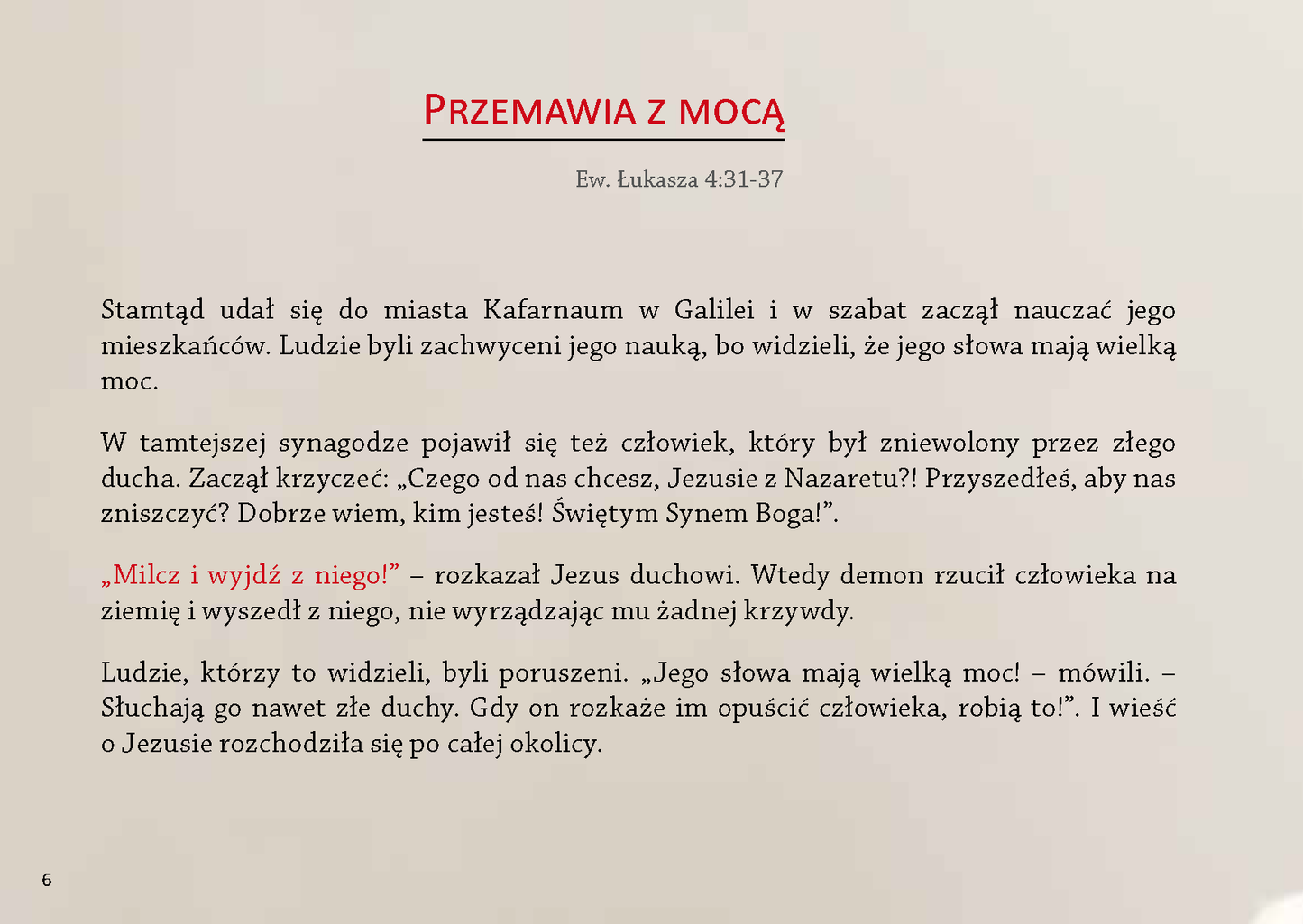 Polish: Encounters with Jesus