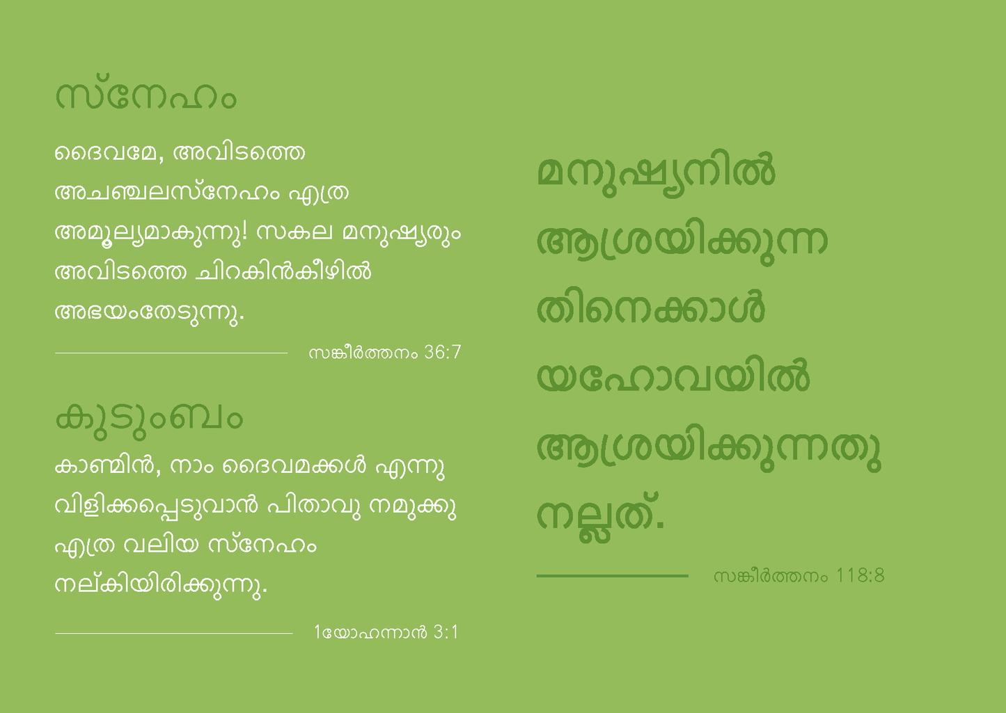 Malayalam: Finding Hope
