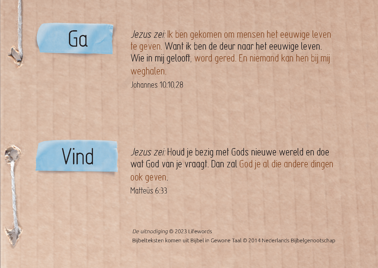 Dutch: An Invitation